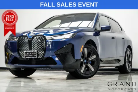 Blue 2025 BMW iX xDrive50 for sale in Kennesaw, GA