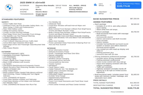 Another view of 2025 BMW iX xDrive50 for sale in Kennesaw, GA at Grand Motorcars Kennesaw
