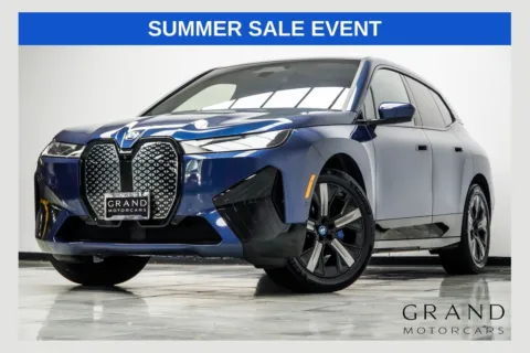 Blue 2025 BMW iX xDrive50 for sale in Kennesaw, GA
