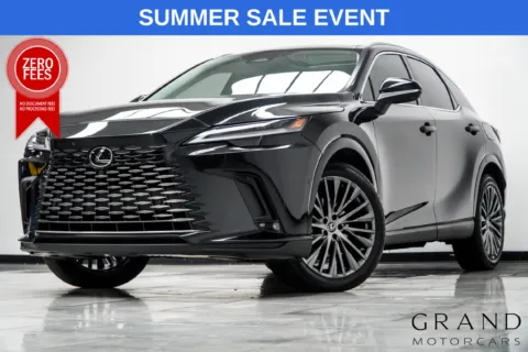 Black 2023 Lexus RX 350 Luxury for sale in Kennesaw, GA