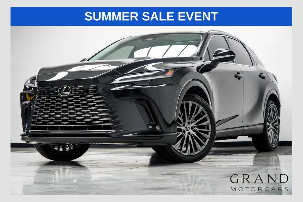 Black 2023 Lexus RX 350 Luxury for sale in Kennesaw, GA