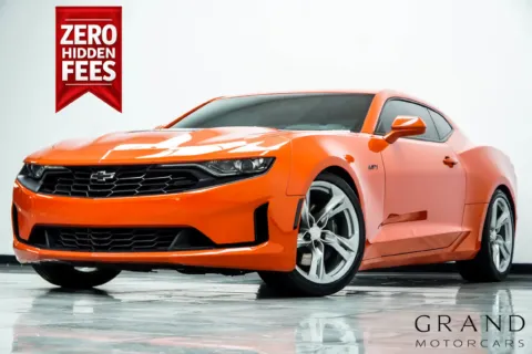 Orange 2021 Chevrolet Camaro LT1 for sale in Kennesaw, GA