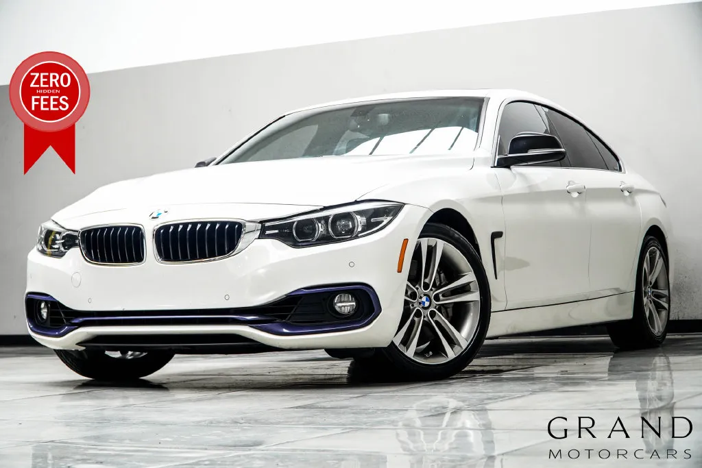 White 2019 BMW 4 Series 440i Gran Coupe for sale in Kennesaw, GA