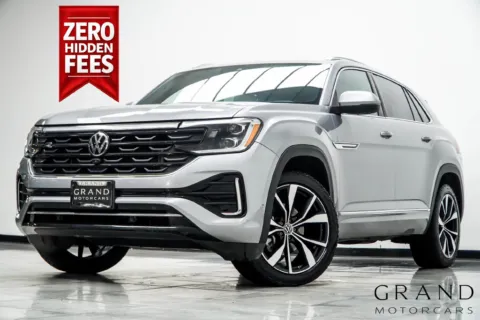 Silver 2024 Volkswagen Atlas Cross Sport 2.0T SEL Premium R-Line for sale in Kennesaw, GA