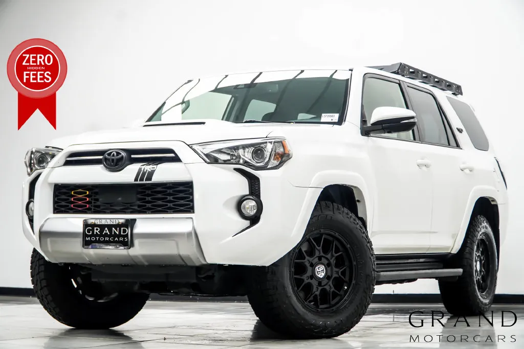 White 2020 Toyota 4Runner TRD Off-Road Premium for sale in Kennesaw, GA
