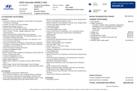 Another view of 2023 Hyundai IONIQ 5 SEL for sale in Kennesaw, GA at Grand Motorcars Kennesaw