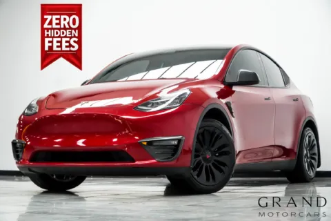 Red 2022 Tesla Model Y Long Range for sale in Kennesaw, GA