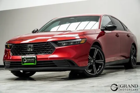 Red 2024 Honda Accord Hybrid Sport for sale in Kennesaw, GA