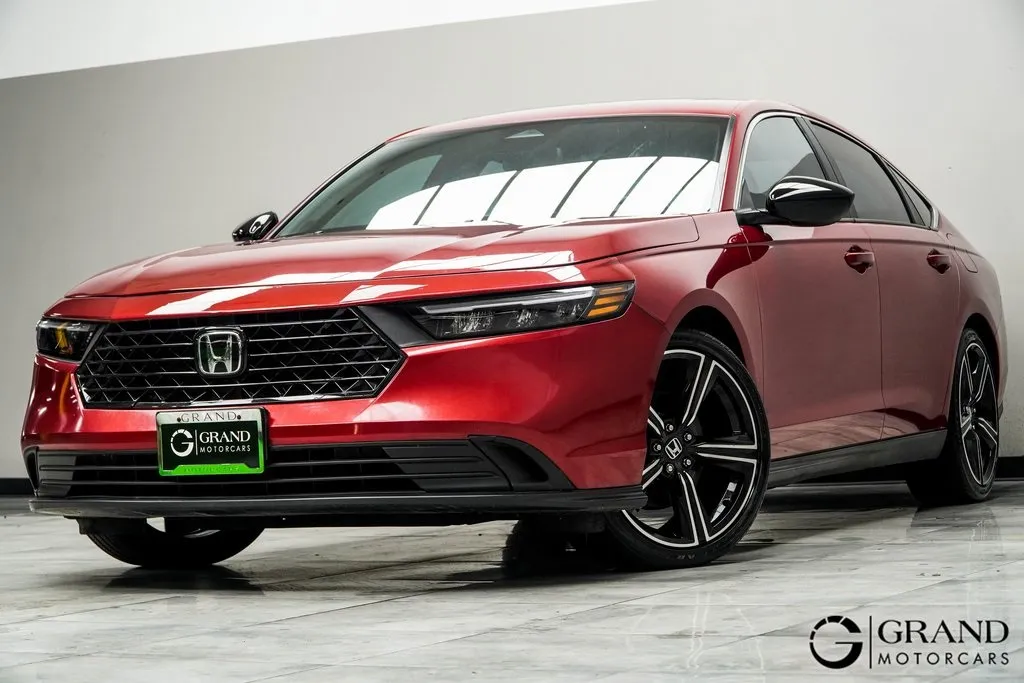 Red 2024 Honda Accord Hybrid Sport for sale in Kennesaw, GA