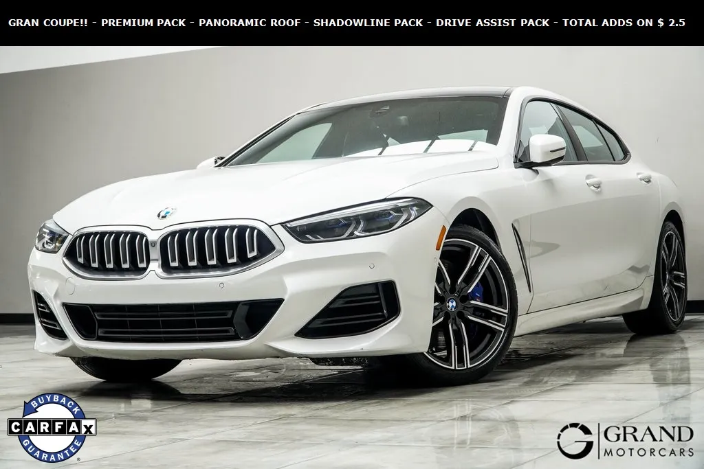 White 2023 BMW 8 Series 840 for sale in Kennesaw, GA