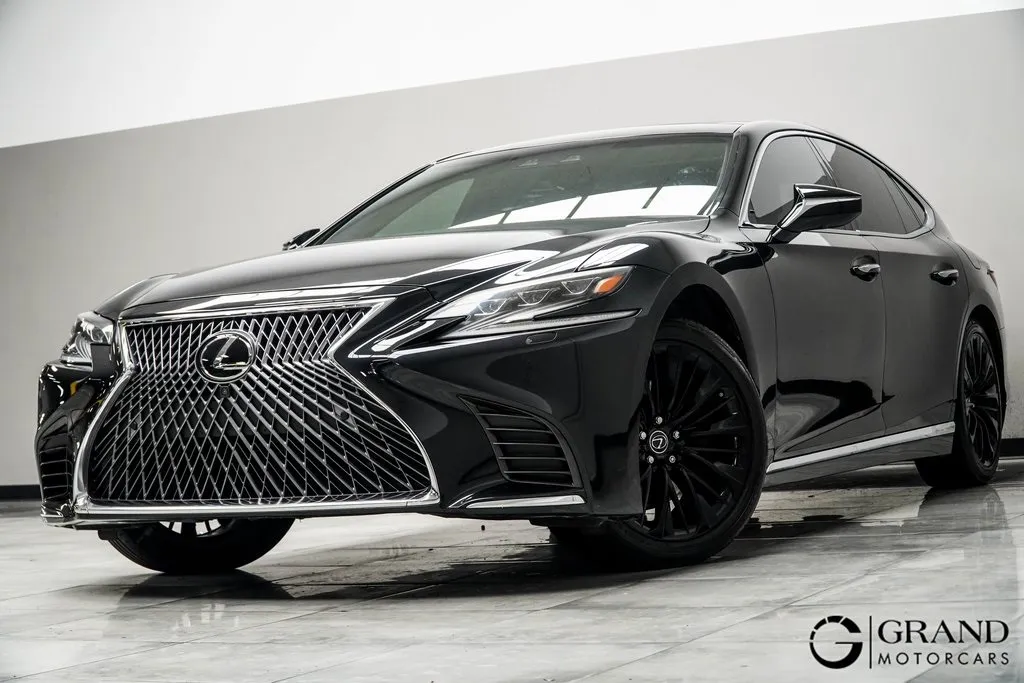 Black 2018 Lexus LS 500 Base for sale in Kennesaw, GA