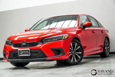 Red 2022 Honda Civic EX for sale in Kennesaw, GA