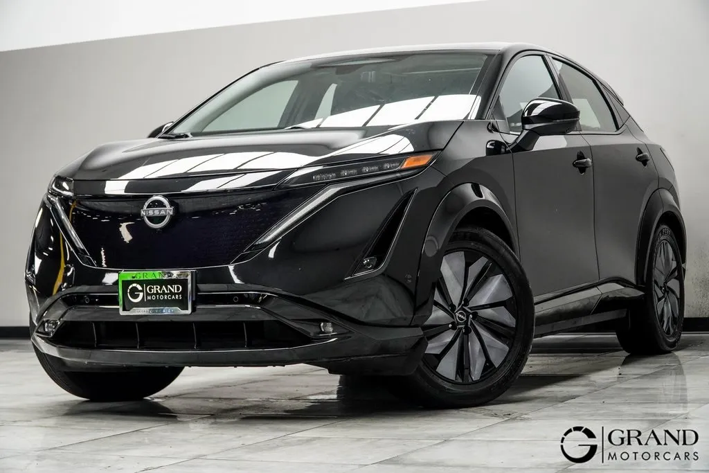 Black 2023 Nissan Ariya PLATINUM+ e-4ORCE for sale in Kennesaw, GA