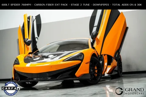 Orange 2020 McLaren 600LT Spider for sale in Kennesaw, GA
