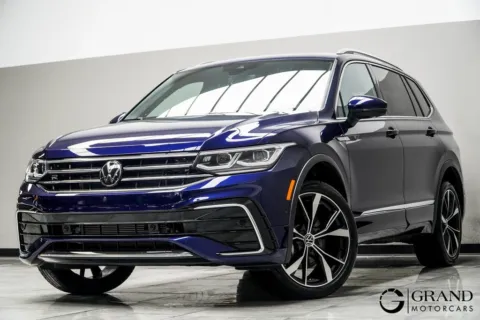 Blue 2024 Volkswagen Tiguan 2.0T SEL R-Line for sale in Kennesaw, GA