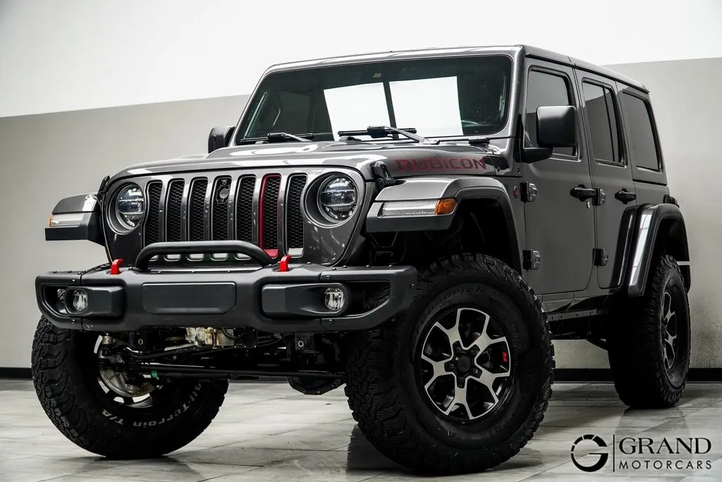 Gray 2019 Jeep Wrangler Unlimited Rubicon for sale in Kennesaw, GA
