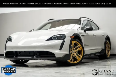 Gray 2022 Porsche Taycan Cross Turismo Turbo S for sale in Kennesaw, GA