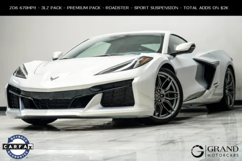 Silver 2024 Chevrolet Corvette Z06 for sale in Kennesaw, GA