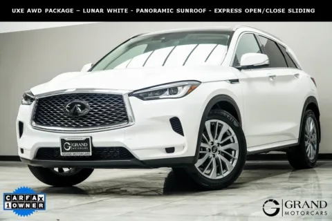 White 2023 INFINITI QX50 LUXE for sale in Kennesaw, GA