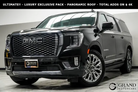 Black 2023 GMC Yukon XL Denali Ultimate for sale in Kennesaw, GA