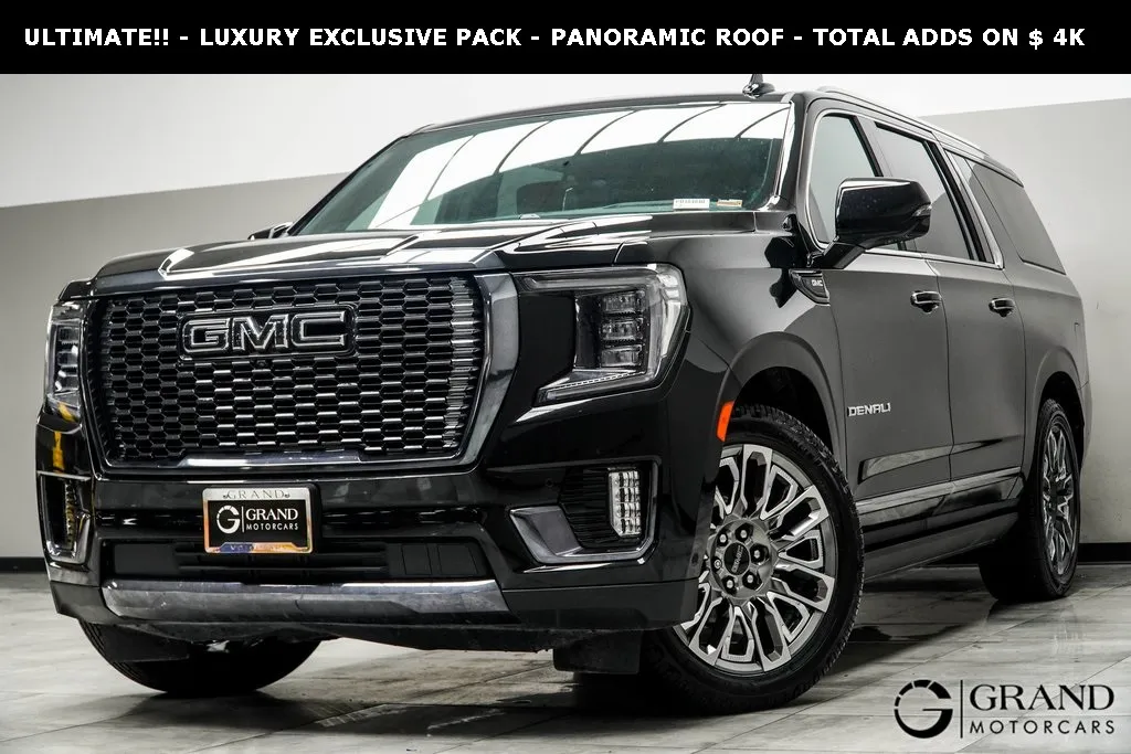 Black 2023 GMC Yukon XL Denali Ultimate for sale in Kennesaw, GA