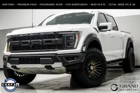 White 2023 Ford F-150 Raptor for sale in Kennesaw, GA