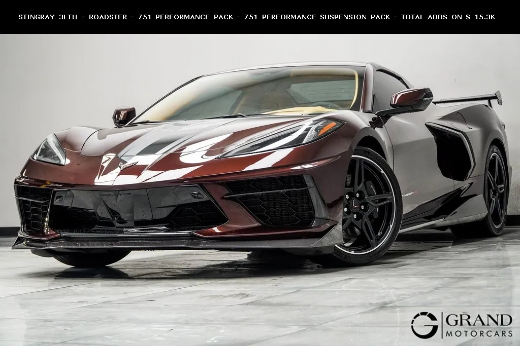 Brown 2022 Chevrolet Corvette Stingray for sale in Kennesaw, GA