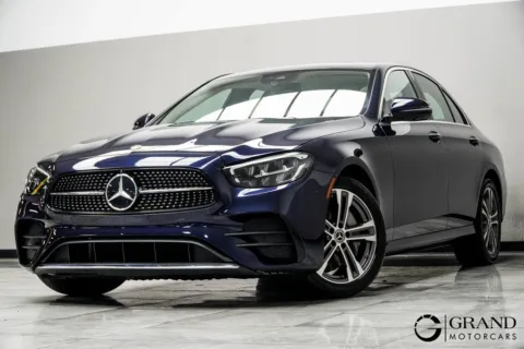 Blue 2021 Mercedes-Benz E-Class E 350 for sale in Kennesaw, GA