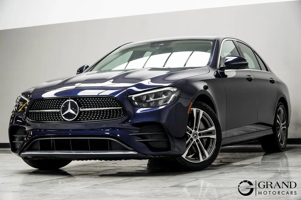 Blue 2021 Mercedes-Benz E-Class E 350 for sale in Kennesaw, GA