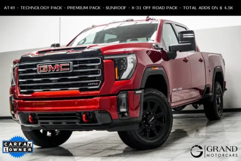 Red 2024 GMC Sierra 2500HD AT4 for sale in Kennesaw, GA
