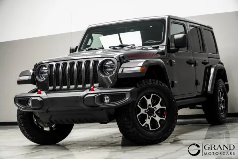 Gray 2021 Jeep Wrangler Unlimited Rubicon for sale in Kennesaw, GA