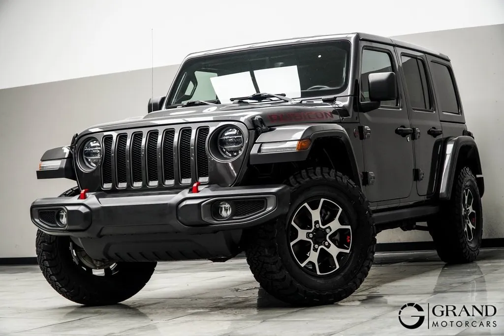 Gray 2021 Jeep Wrangler Unlimited Rubicon for sale in Kennesaw, GA