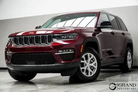 Red 2022 Jeep Grand Cherokee Limited for sale in Kennesaw, GA