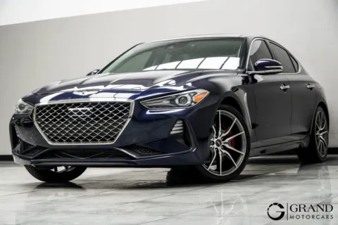 Blue 2019 Genesis G70 3.3T Advanced for sale in Kennesaw, GA