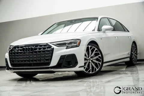 White 2024 Audi A8 L 55 for sale in Kennesaw, GA