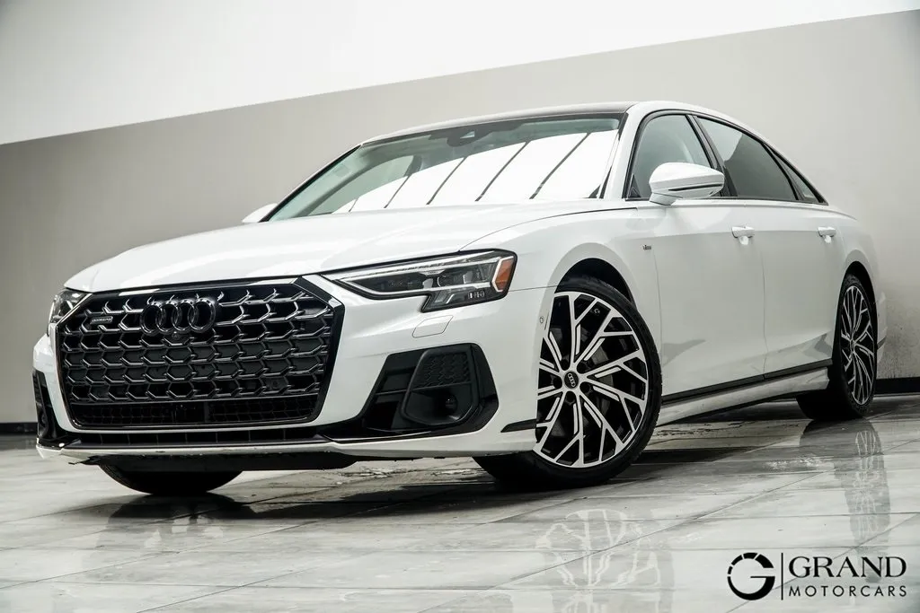 White 2024 Audi A8 L 55 for sale in Kennesaw, GA