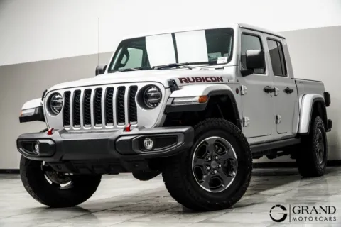 Silver 2022 Jeep Gladiator Rubicon for sale in Kennesaw, GA