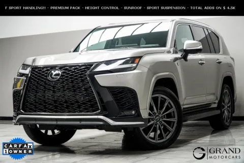 Silver 2023 Lexus LX 600 F SPORT for sale in Kennesaw, GA