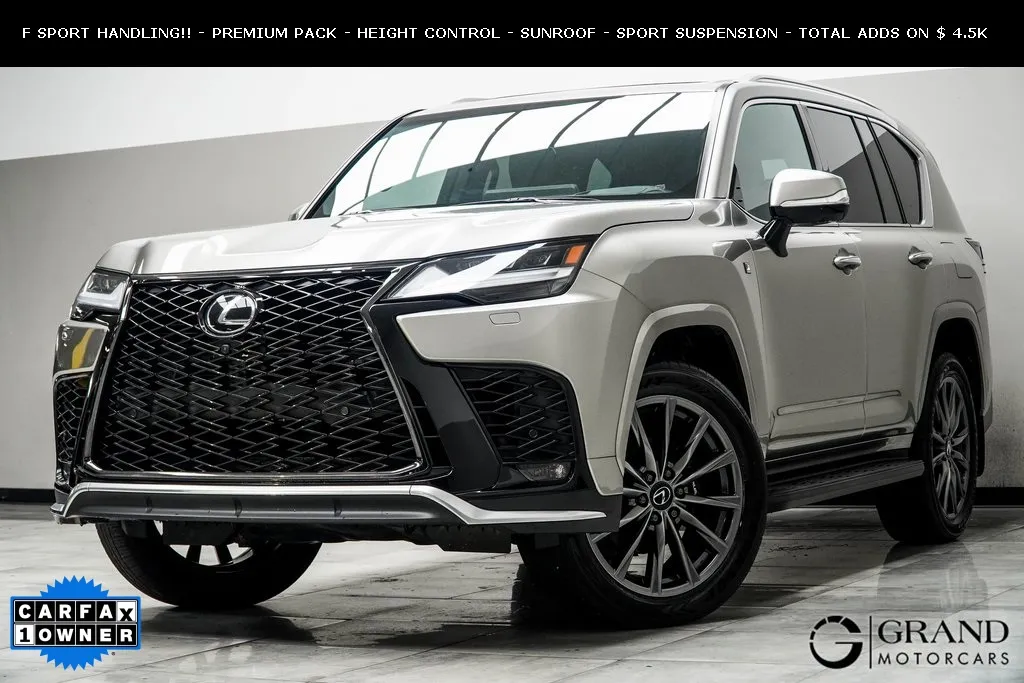 Silver 2023 Lexus LX 600 F SPORT for sale in Kennesaw, GA