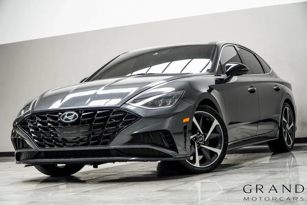 Gray 2021 Hyundai Sonata SEL Plus for sale in Kennesaw, GA