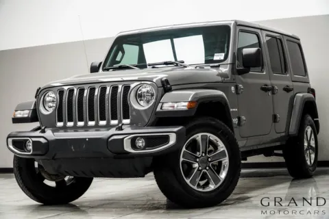 Gray 2023 Jeep Wrangler Sahara for sale in Kennesaw, GA