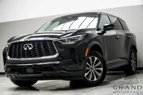 Black 2022 INFINITI QX60 PURE for sale in Kennesaw, GA