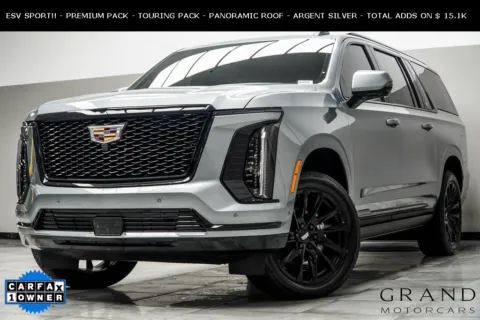 Silver 2025 Cadillac Escalade ESV Sport for sale in Kennesaw, GA