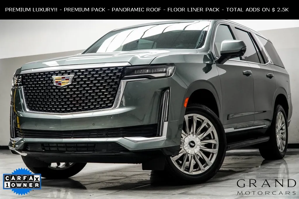 Green 2024 Cadillac Escalade Premium Luxury for sale in Kennesaw, GA
