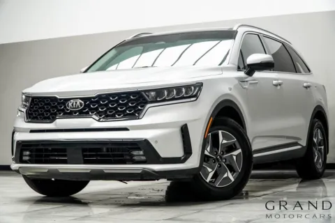 Silver 2021 Kia Sorento Hybrid EX for sale in Kennesaw, GA