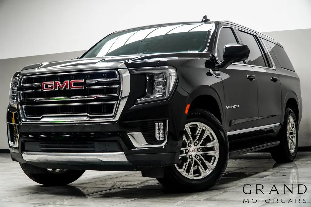 Black 2021 GMC Yukon XL SLT for sale in Kennesaw, GA