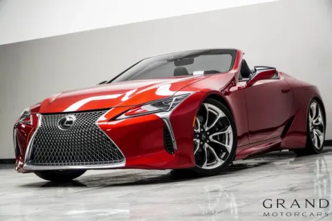 Red 2021 Lexus LC 500 for sale in Kennesaw, GA