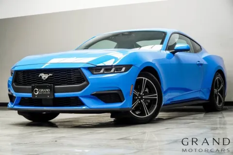 Blue 2024 Ford Mustang EcoBoost Premium for sale in Kennesaw, GA