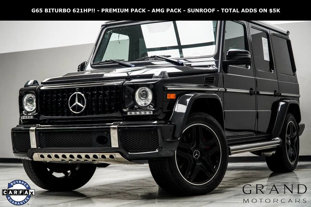 Black 2018 Mercedes-Benz G-Class G 65 AMG for sale in Kennesaw, GA