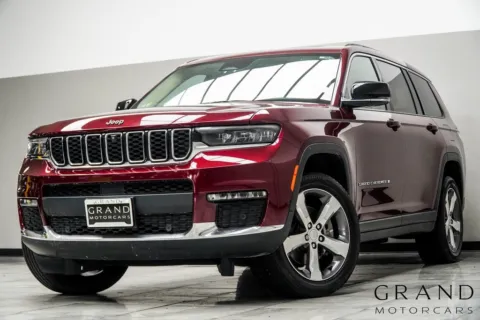 Red 2021 Jeep Grand Cherokee L Limited for sale in Kennesaw, GA